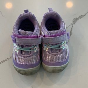 OshKosh B’gosh - Purple Velcro Sneakers - SZ 6